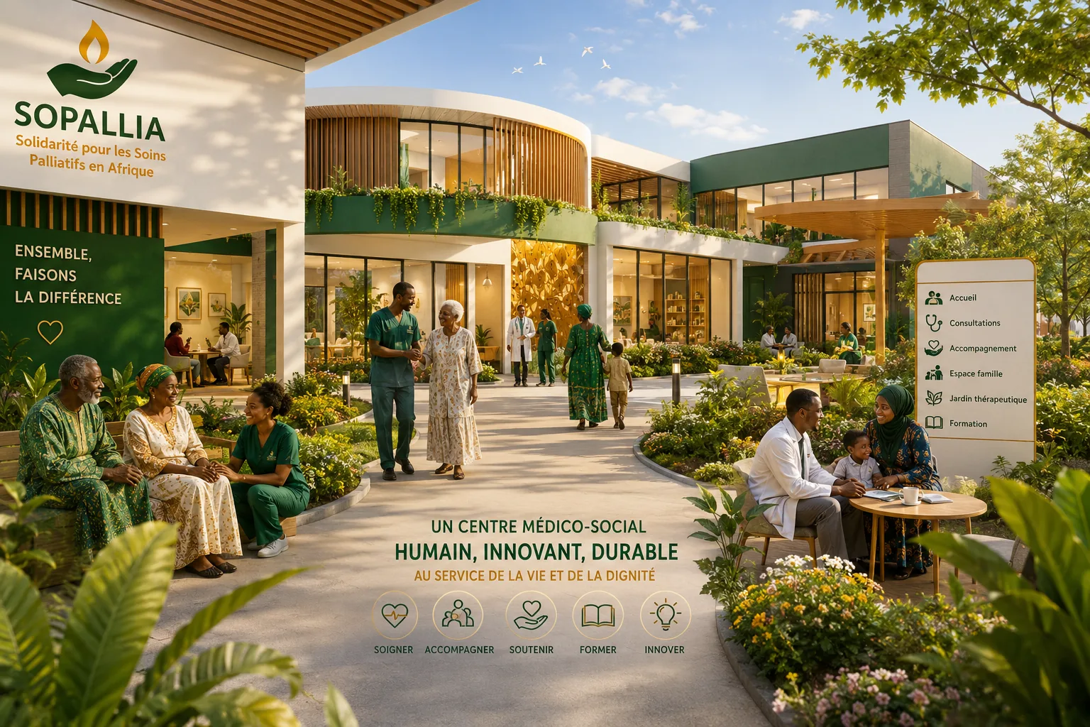Vision du futur centre médico-social SOPALLIA